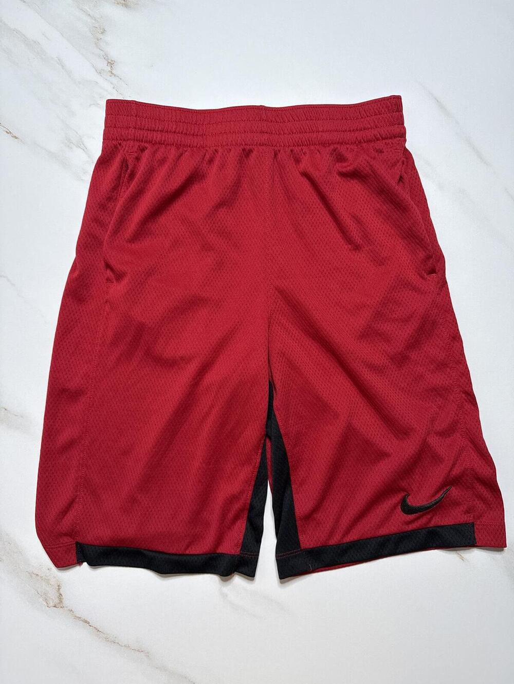 Nike Athletic Shorts Red Dri-FIT - Boys XL